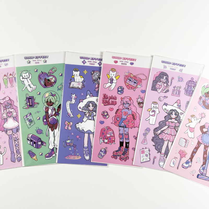Phone Cases Cool Girl - Korean Soup Sweet Cool Cute Cartoon