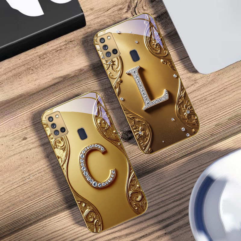 Phone Cases A14 Samsung - Diamond set with 