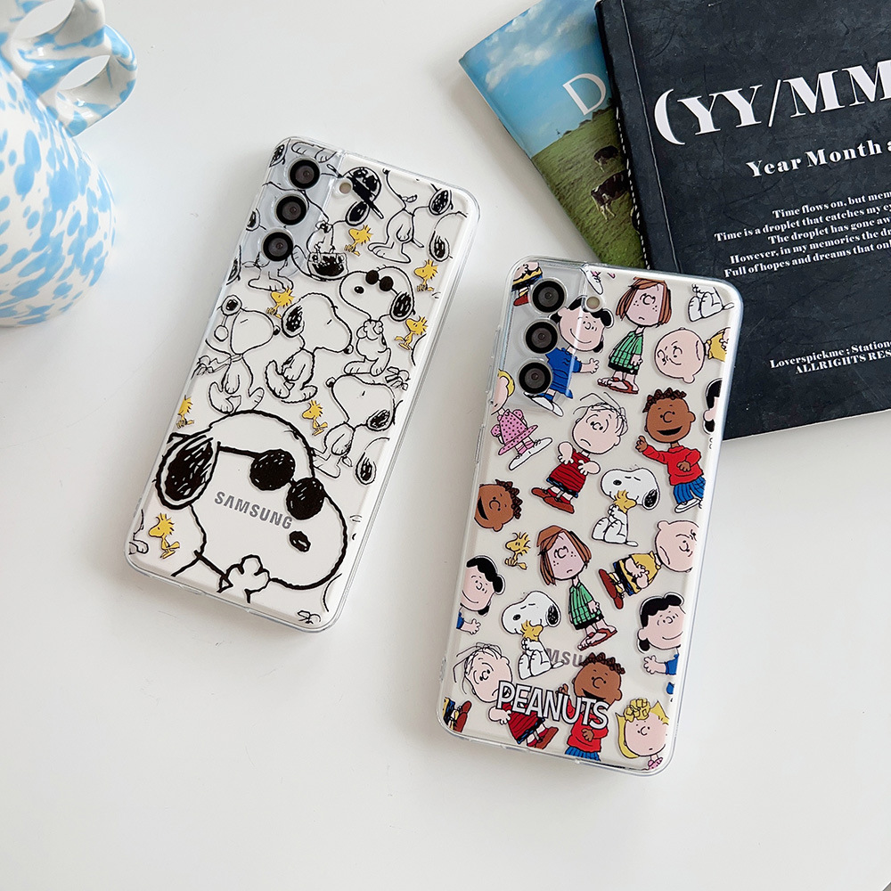 Cute Anime Case - Cute Cartoon Peanut Snoopy Charlie Brown