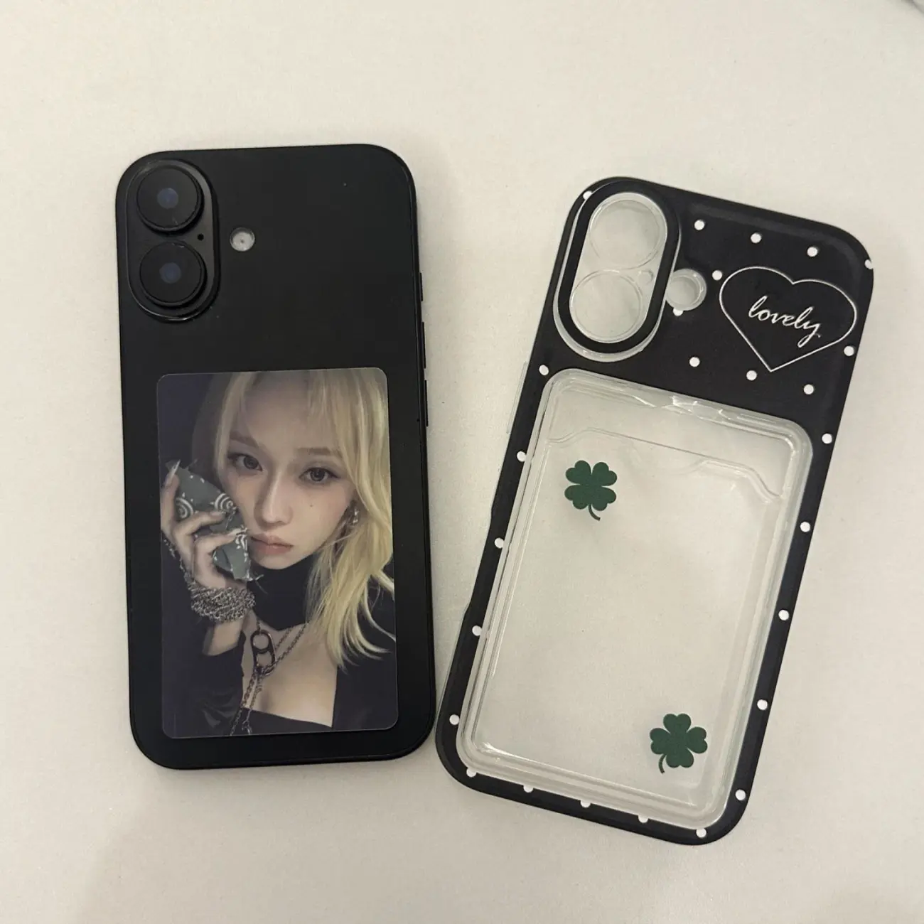 Cute Anime Case - Korean ins Cute Polka Dot Cartoon