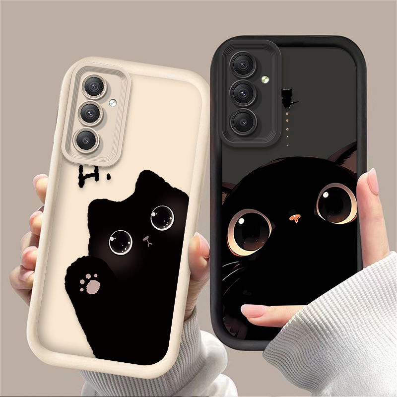 Phone Cases A14 Samsung - Lovely Big Eyed Cat Phone Case