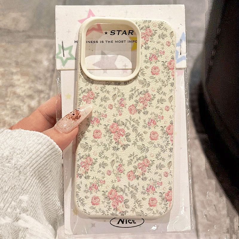 Phone Cases Cool Girl - Adorable Girl Floral White Classic Soft