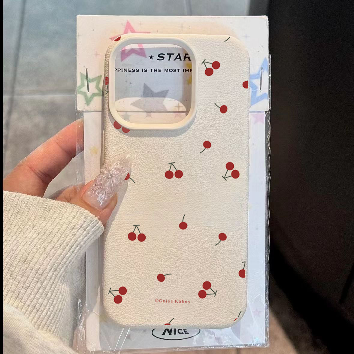 Cute Cartoon Cherry Lichee Pat - Cute Anime Case review and price