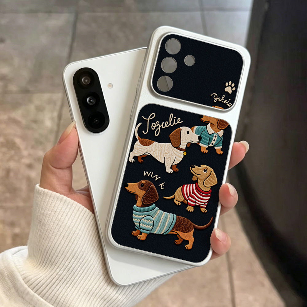 Cartoon Dachshund Phone Case F - Cute Anime Case review and price