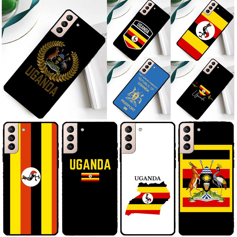 Uganda Flag Phone Case For Sam - Phone Cases Uganda review and price
