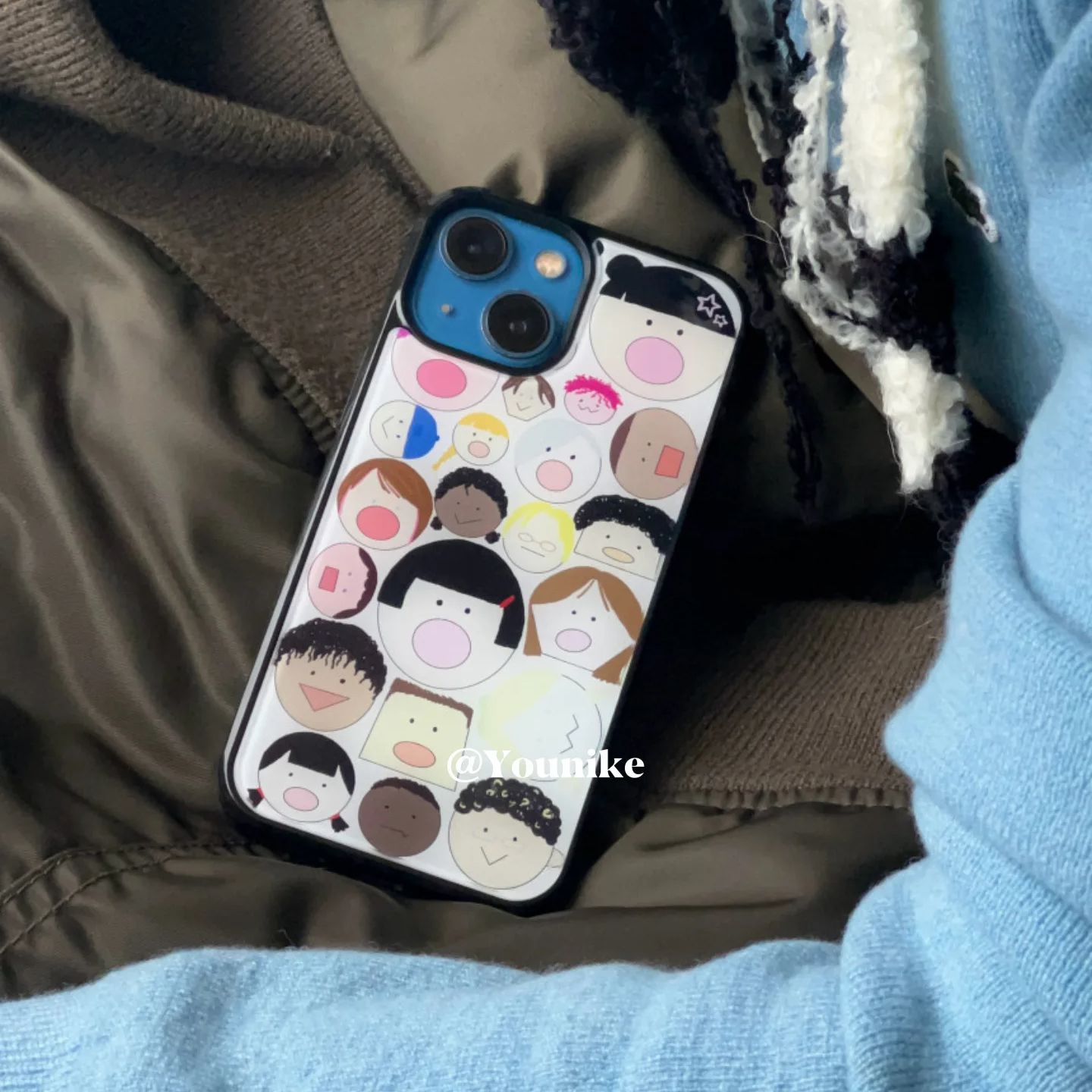 Cartoon Korean Ins Cute Big He - Cute Anime Case review and price