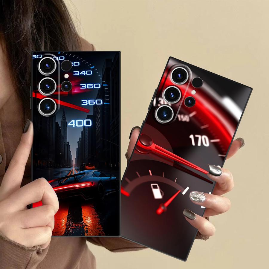 Red Car Gauge Case for Samsung - Phone Cases Samsung S25 Fe review and price