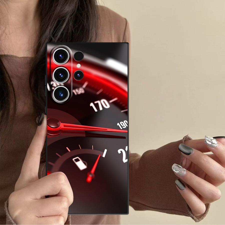 Red Car Gauge Case for Samsung - Phone Cases Samsung S25 Fe review and price