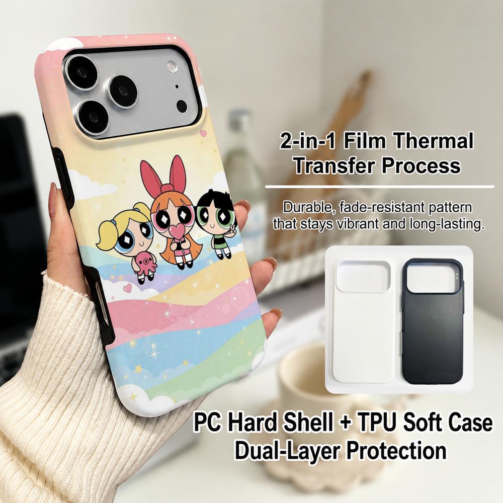 Anime P-Powerpuff Girls Phone  - Phone Cases Cool Girl review and price