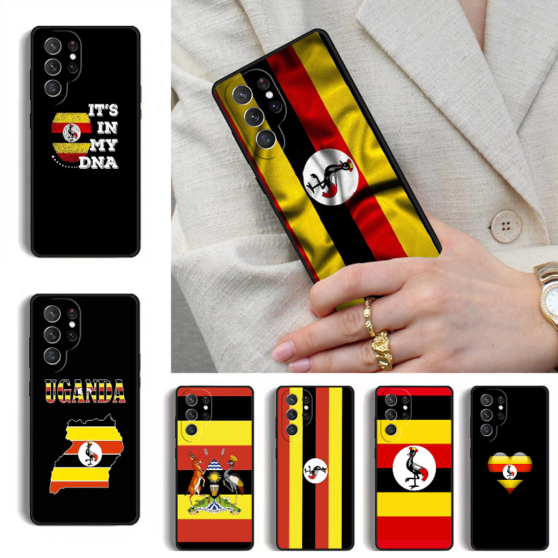 Uganda Flag Coat Of Arms Phone - Phone Cases Uganda review and price