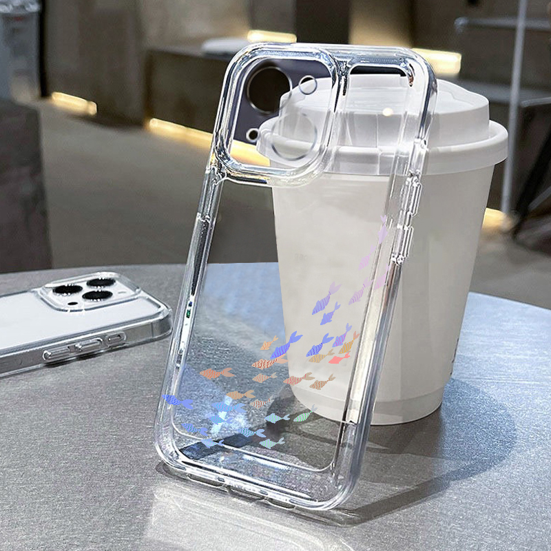 Ins Small Fish Group Creative  - Cute Anime Case review and price