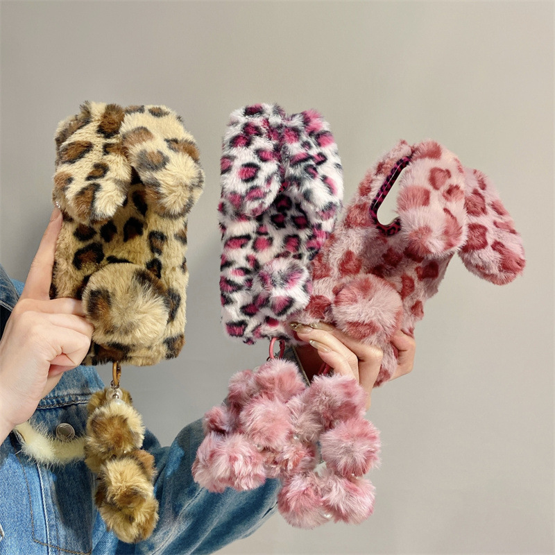 Luxury 3D Leopard Print Rabbit - Phone Cases For Samsung review and price