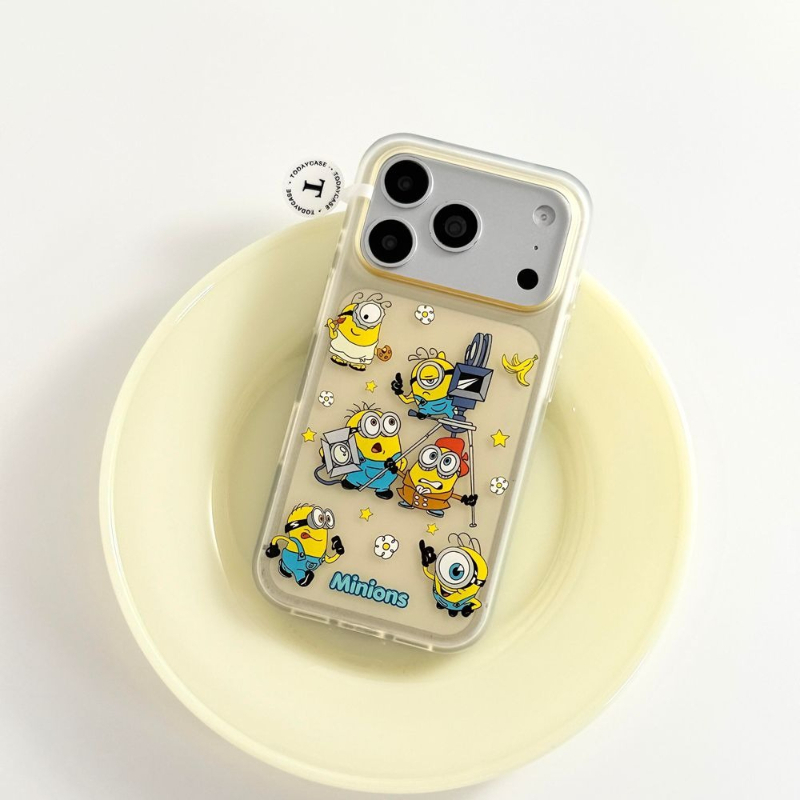 Cute Cartoon Minions Phone Cas - Cute Anime Case review and price
