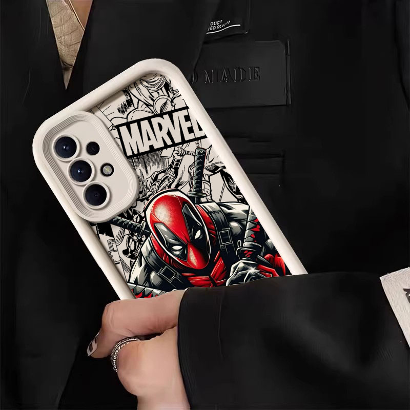 Swordsman Deadpool Marvel Case - Phone Cases A14 Samsung review and price
