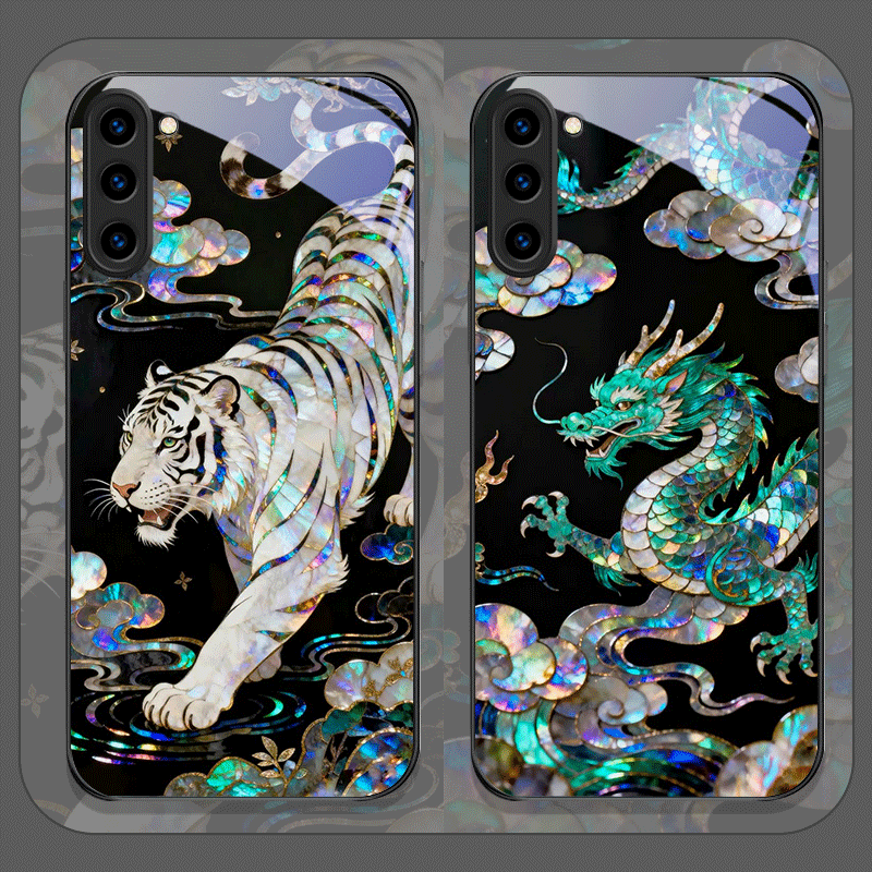 Stylish Tiger Dragon Marble Te - Phone Cases Samsung S25 Fe review and price