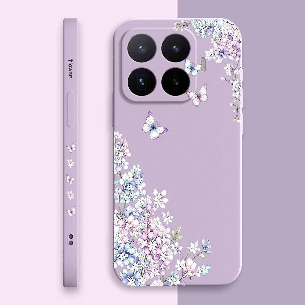 Blooming Violet Phone Case For - Phone Cases Xiaomi 14T review and price