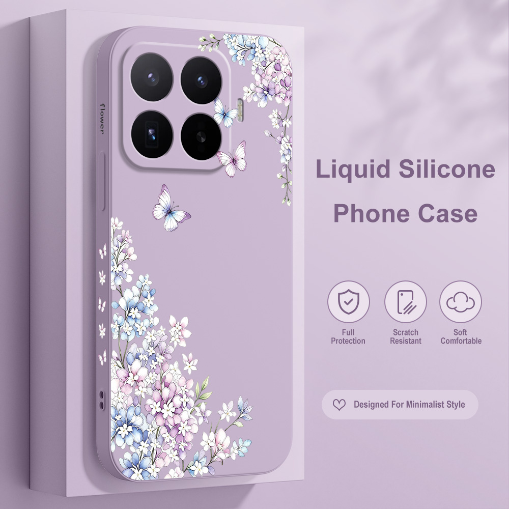 Blooming Violet Phone Case For - Phone Cases Xiaomi 14T review and price