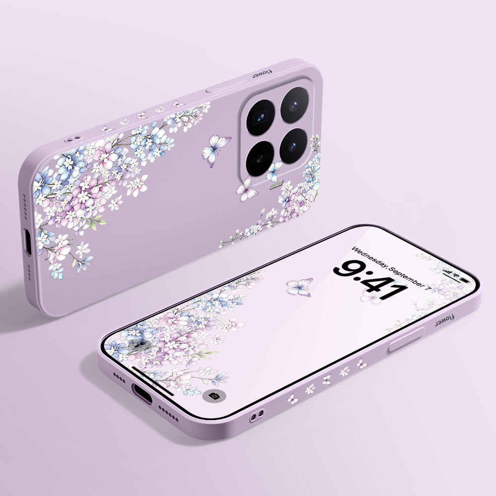 Blooming Violet Phone Case For - Phone Cases Xiaomi 14T review and price