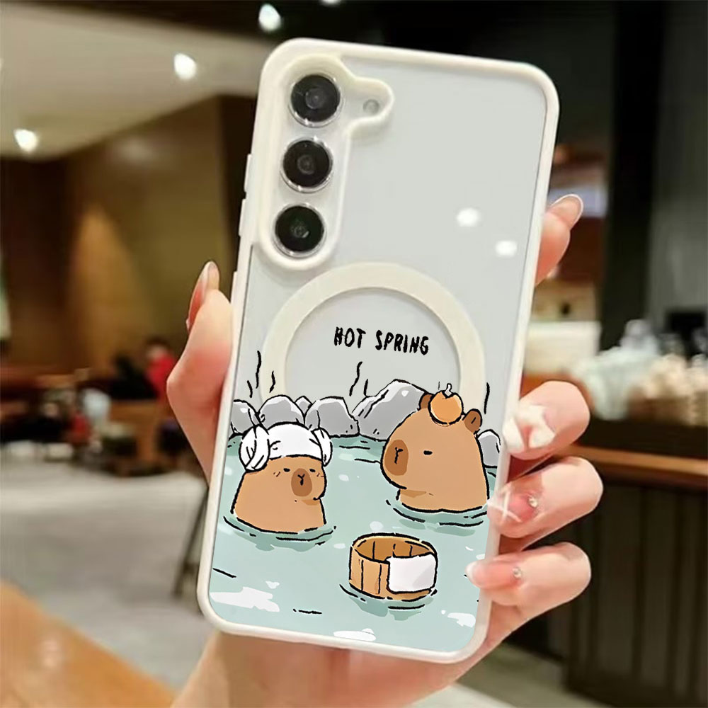 Color Transparent Magnetic Pho - Phone Cases For Samsung review and price
