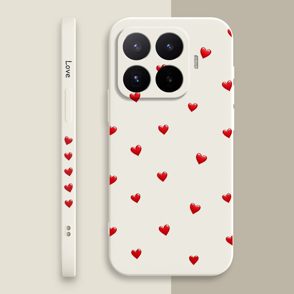 Crimson Heart Phone Case For X - Phone Cases Xiaomi 14T review and price