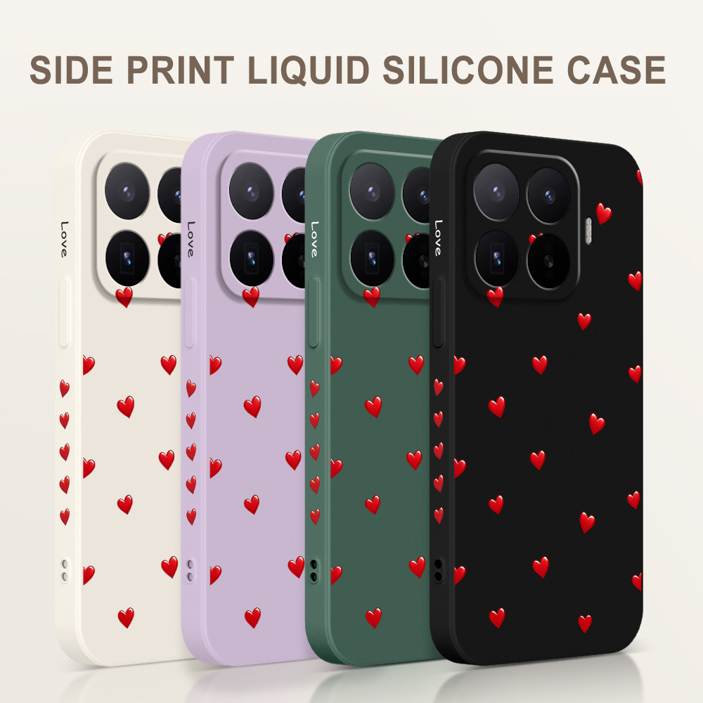 Crimson Heart Phone Case For X - Phone Cases Xiaomi 14T review and price