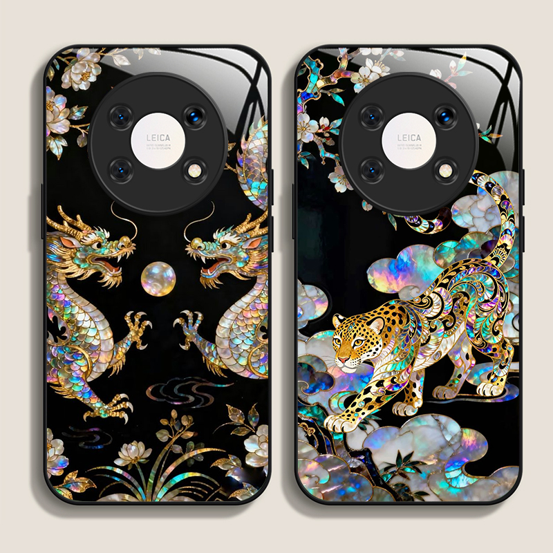 Stylish Dragon Leopard Marble  - Phone Cases Xiaomi 14T review and price