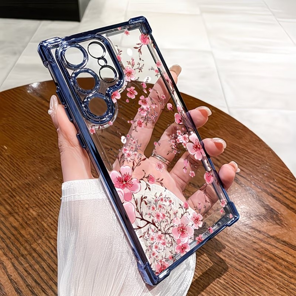 Cherry Blossom Electroplated F - Phone Cases Samsung S25 Fe review and price