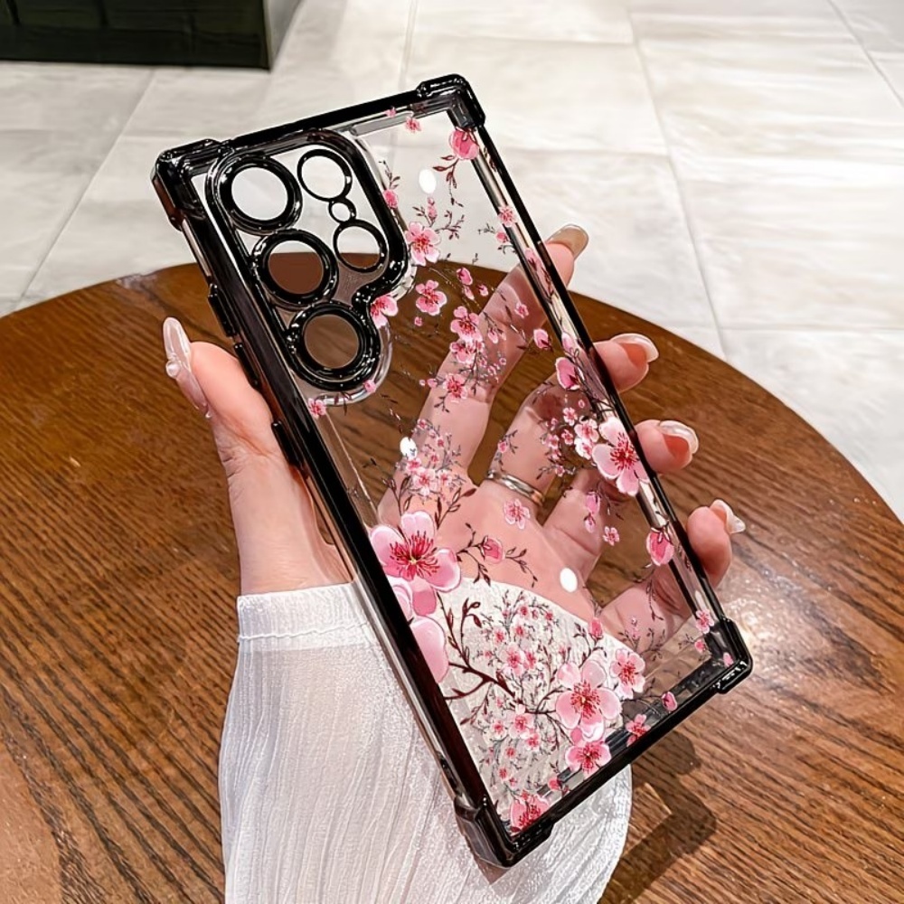 Cherry Blossom Electroplated F - Phone Cases Samsung S25 Fe review and price