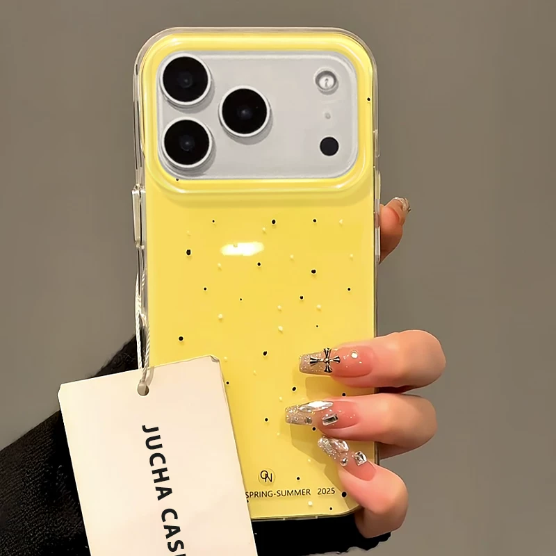 Korean INS Splashing Ink Polka - Cute Anime Case review and price