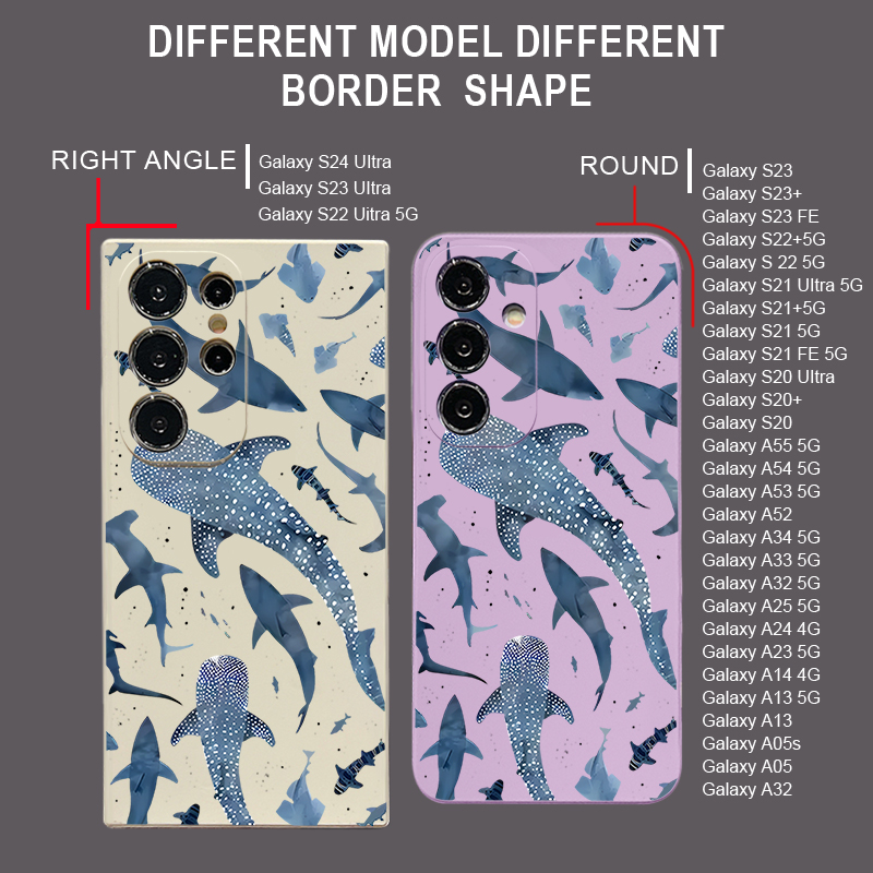 Whale Pattern Lanyard Case For - Phone Cases A14 Samsung review and price