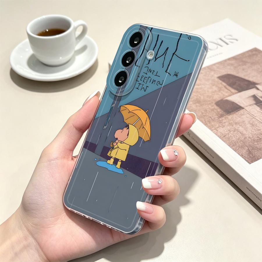 Yellow Umbrella Boy Phone Cove - Phone Cases A14 Samsung review and price